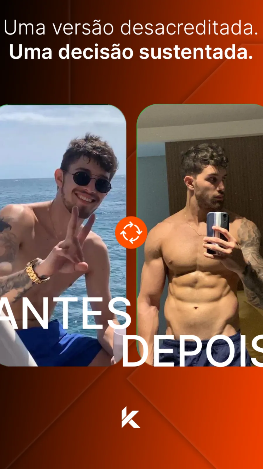 Guilherme, antes e depois